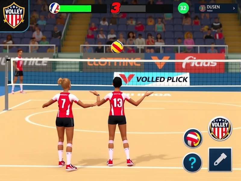 Volley Champs Supreme gameplay screenshot